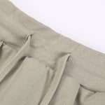 Solid Color A-Line Mini Skort