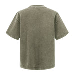 Washed Distressed Air Mamba Cotton Short Sleeve