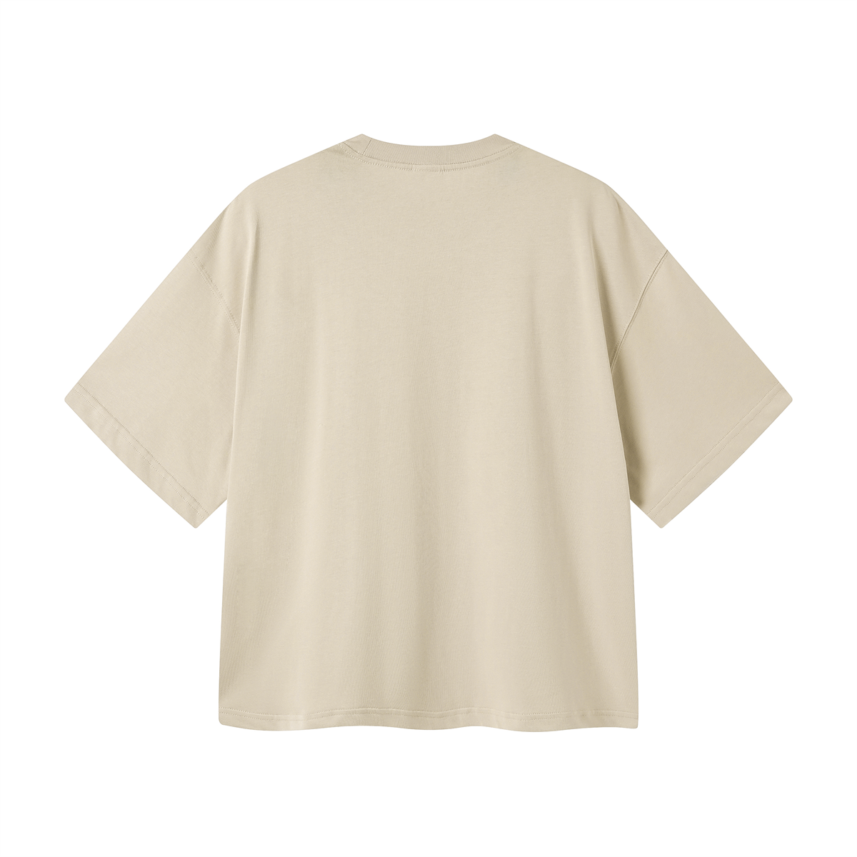 Heavyweight Solid Color Boxy Tee 275gsm