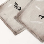 Graffiti Print Washed Wide-Leg Jeans