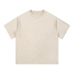 Washed Vintage Oversized Cotton Tee