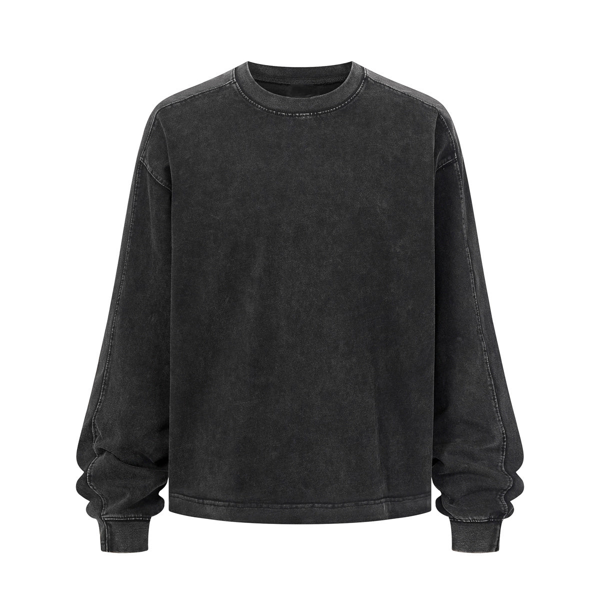 Washed Vintage Crewneck Long Sleeve