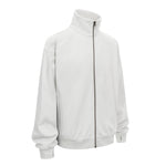 Minimalist Stand Collar Zip Up Sweatshirt