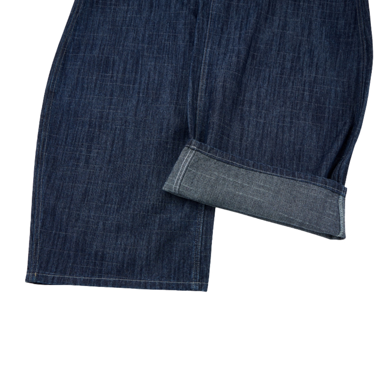 Vintage Slub Carpenter Baggy Denim Pants