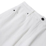 Women's White Denim Mini Skirt