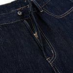 Vintage Loose Straight-Leg Denim Bermuda Shorts