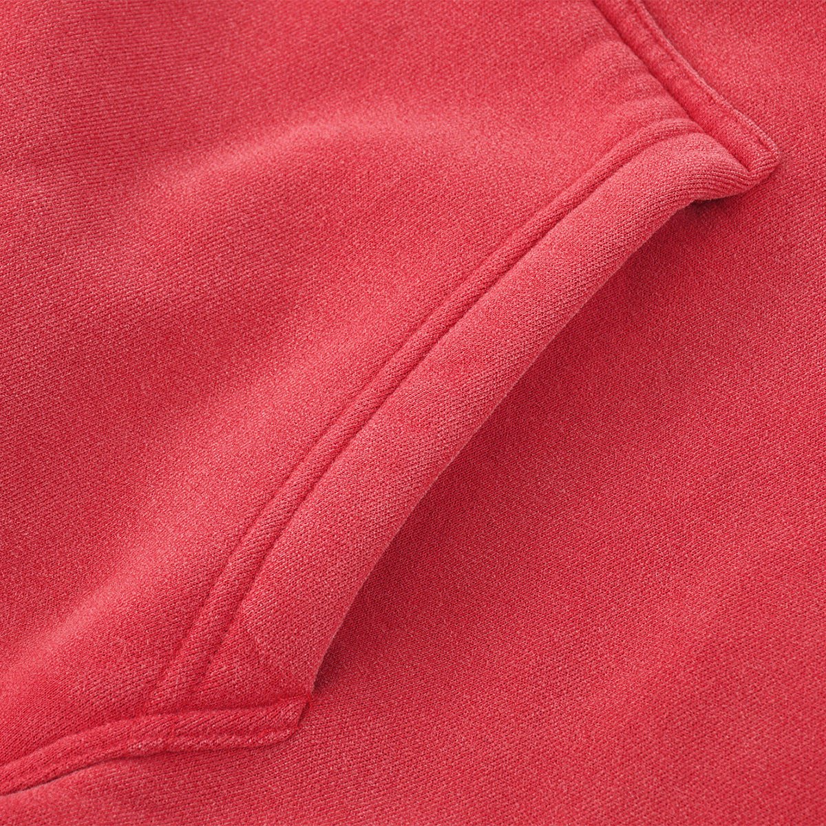 Washed Kangaroo Pocket Fleece Hoodie
