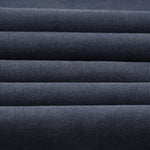 Contrast-Strap Sleeves Cotton Sweatshirt