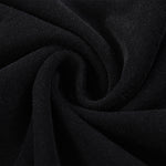 Black Washed Cotton Ripped Sweatshirt