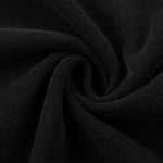 Black Washed Cotton Ripped Boxy Tee