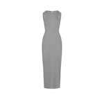 Sleeveless Washed Ribbed Maxi Dress