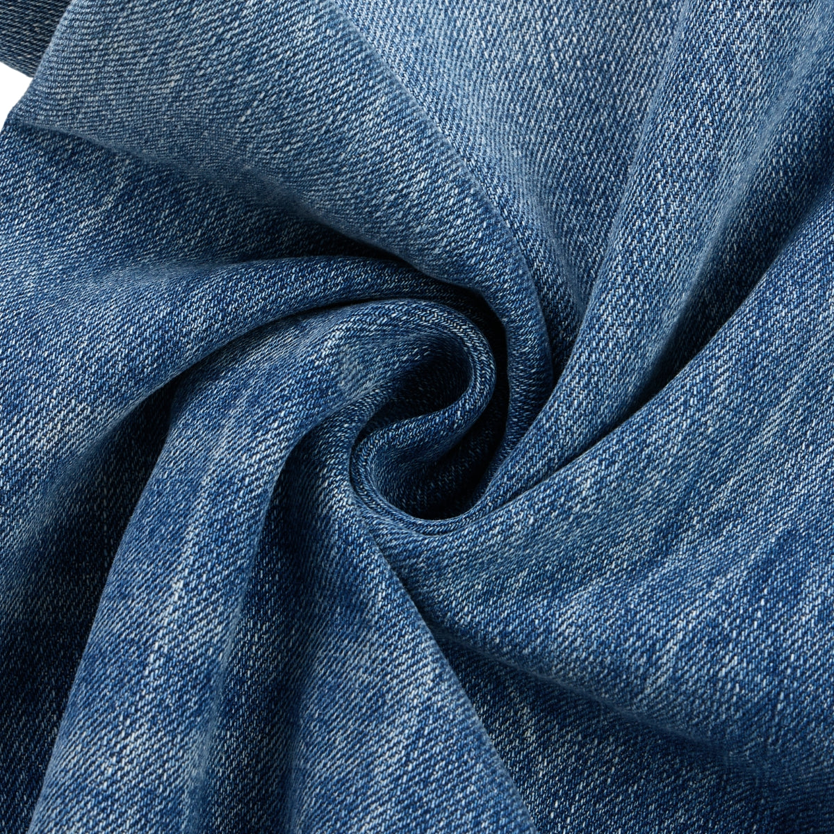 Retro Wash Ripped Wide Leg Denim Jeans