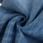 Retro Wash Ripped Wide Leg Denim Jeans