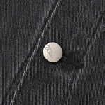 Relaxed Faded Denim Ripped Jacket