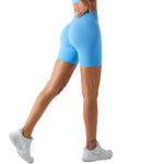 High-Waisted Quick Dry Workout Shorts
