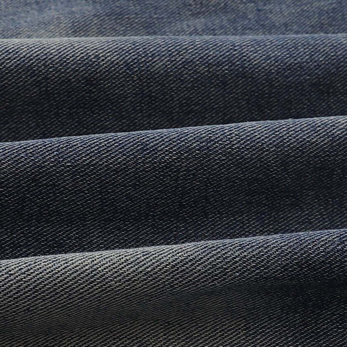 Silver Metal Flower Studs Denim Jacket