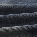 Silver Metal Flower Studs Denim Jacket