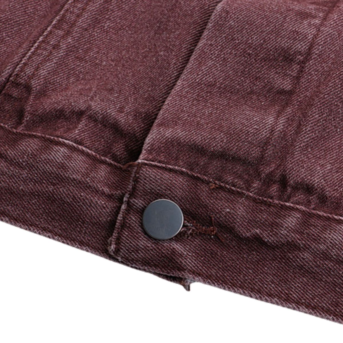 Retro Japanese Loose Gradient Denim Jacket Men & Women