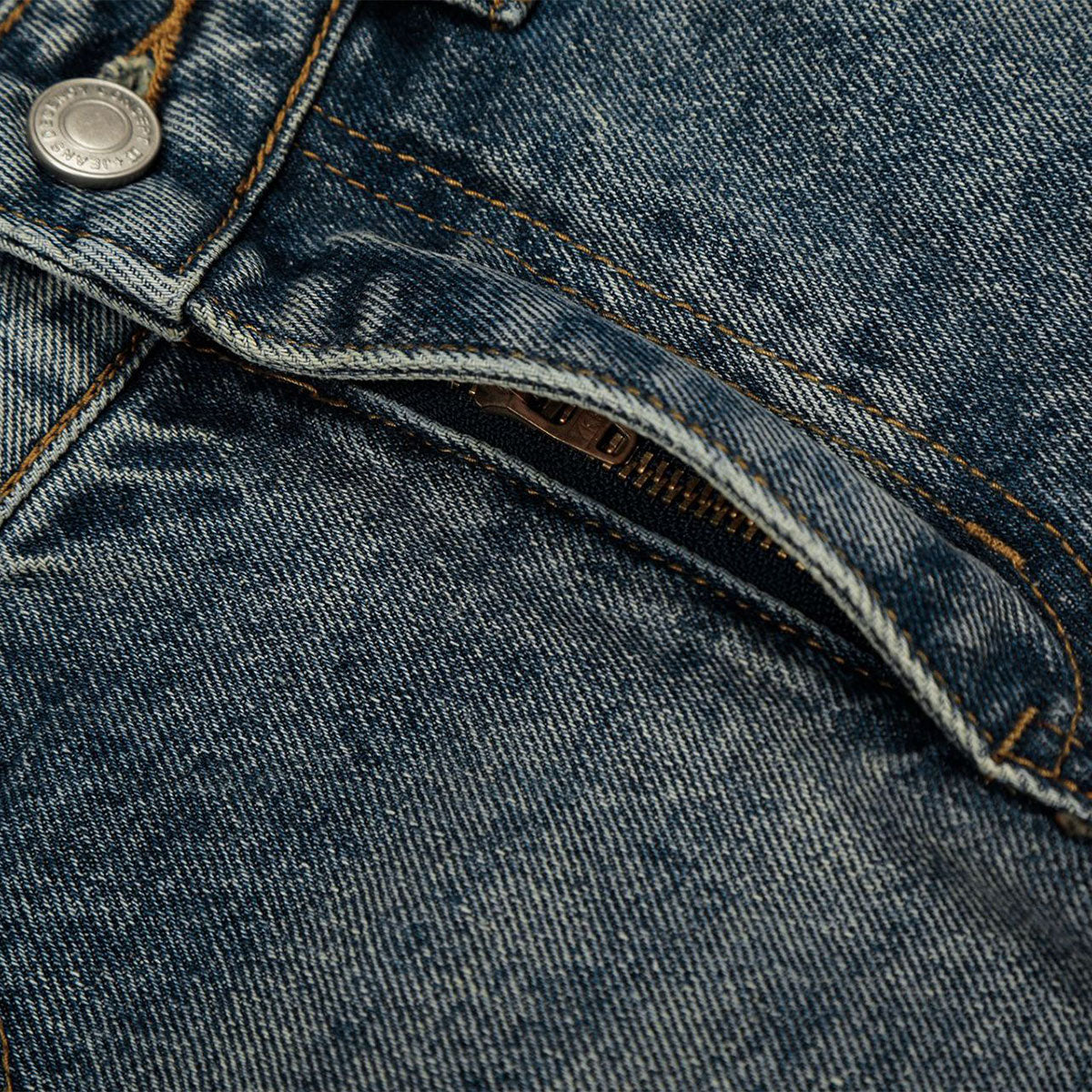 Distressed High Waist Wide Leg Jeans