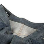 Raw Wash Wide Leg Selvedge Jeans