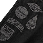 Vintage Black Straight Leg Jeans