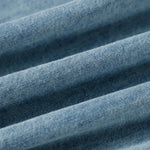 Long-Sleeve Button-Front Denim Shirt