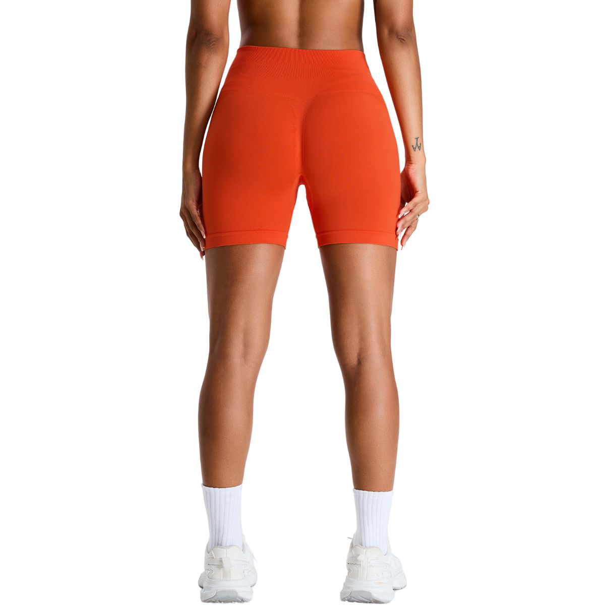 High-Rise Seamless Running Shorts