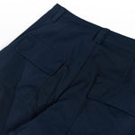 Deconstructed Pleated Premium Solid Relaxed Cargo Pants