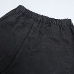 Washed Solid Deconstructed Relaxed Stretch Cargo Pants