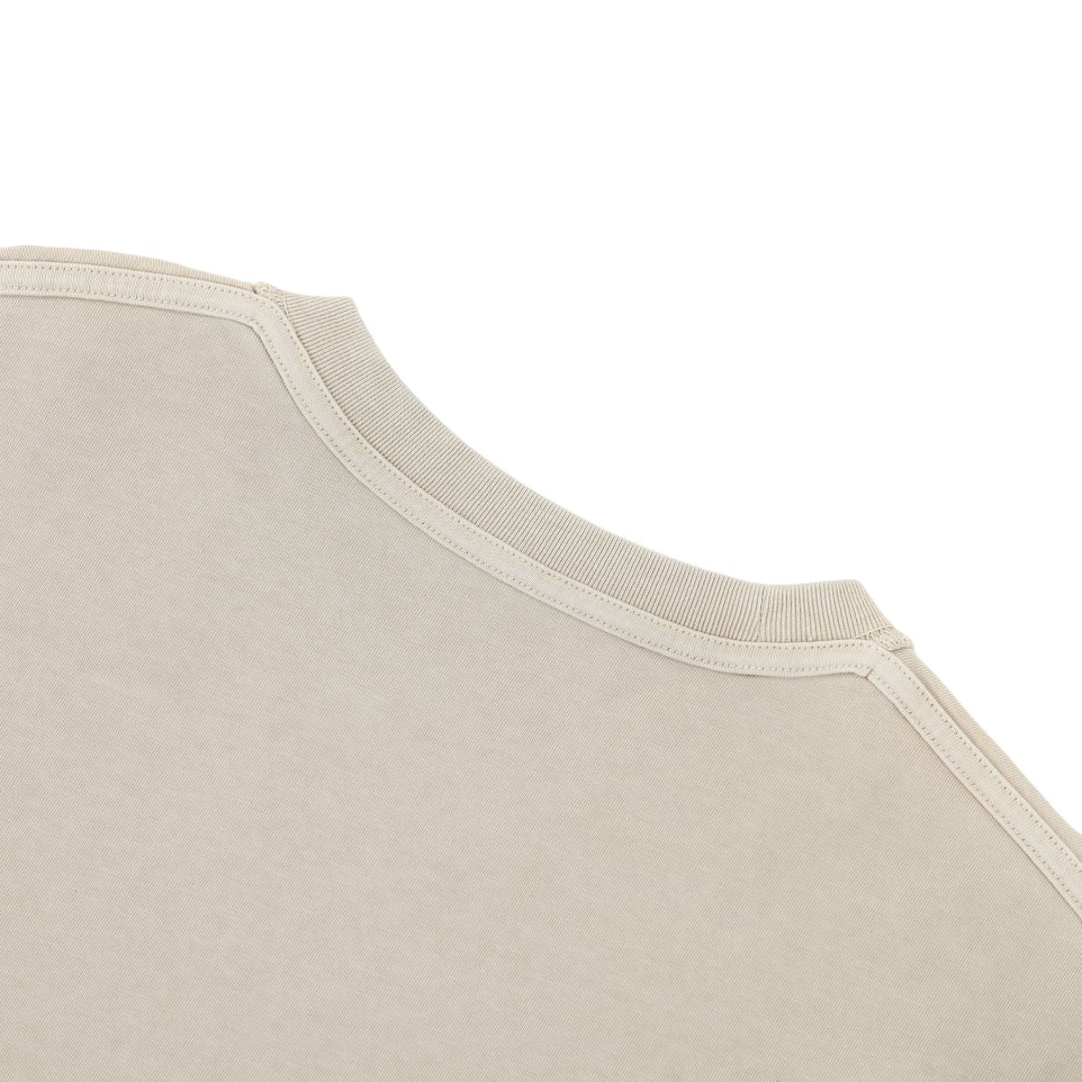 275G Heavyweight Cotton Coverstitch Cropped Tee