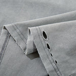 Vintage Washed Distressed Crewneck Short Sleeve Casual Tee