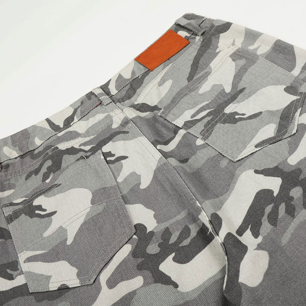 Utility Camouflage Cargo Wide Leg Pants