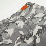 Utility Camouflage Cargo Wide Leg Pants