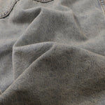 Stand-collar Washed Vintage Loose Denim Jacket