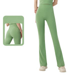 Buttery-Soft High Waist Flare Leggings for Women Tummy Control Workout Pants