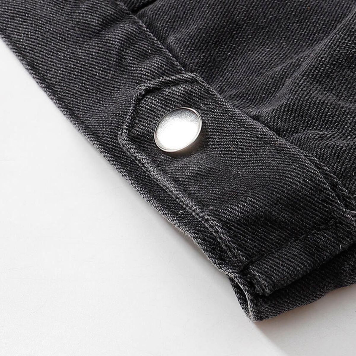 Raw Edge Star Denim Trucker Jacket