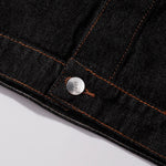 Relaxed Patchwork Selvedge Denim Jacket