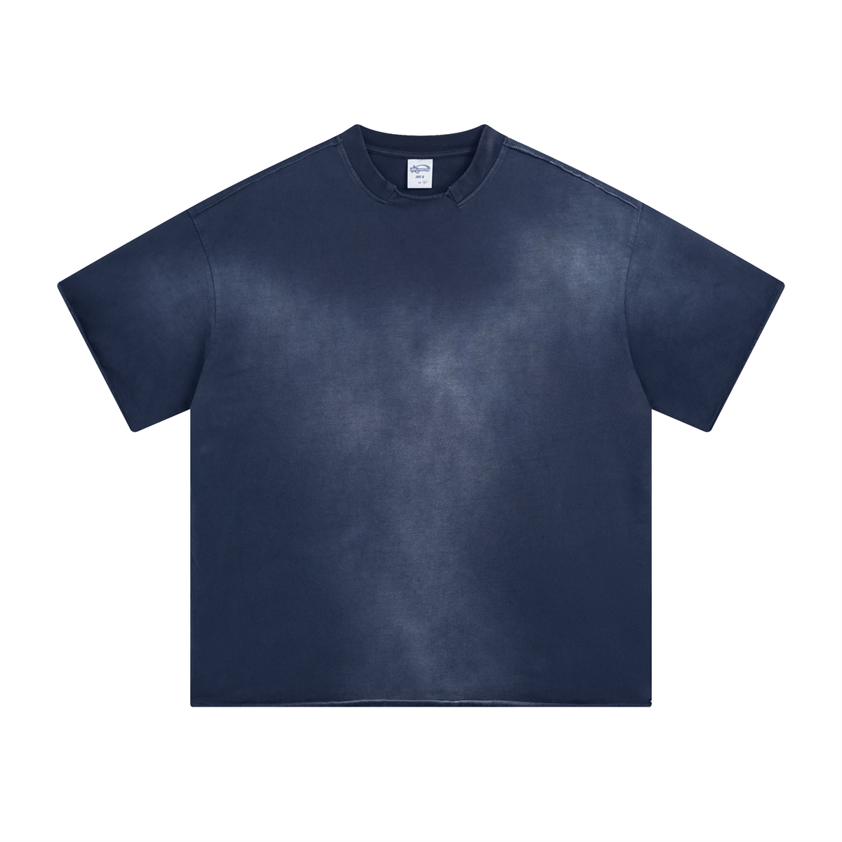 Heavyweight Raw Edge Washed Tee 305gsm