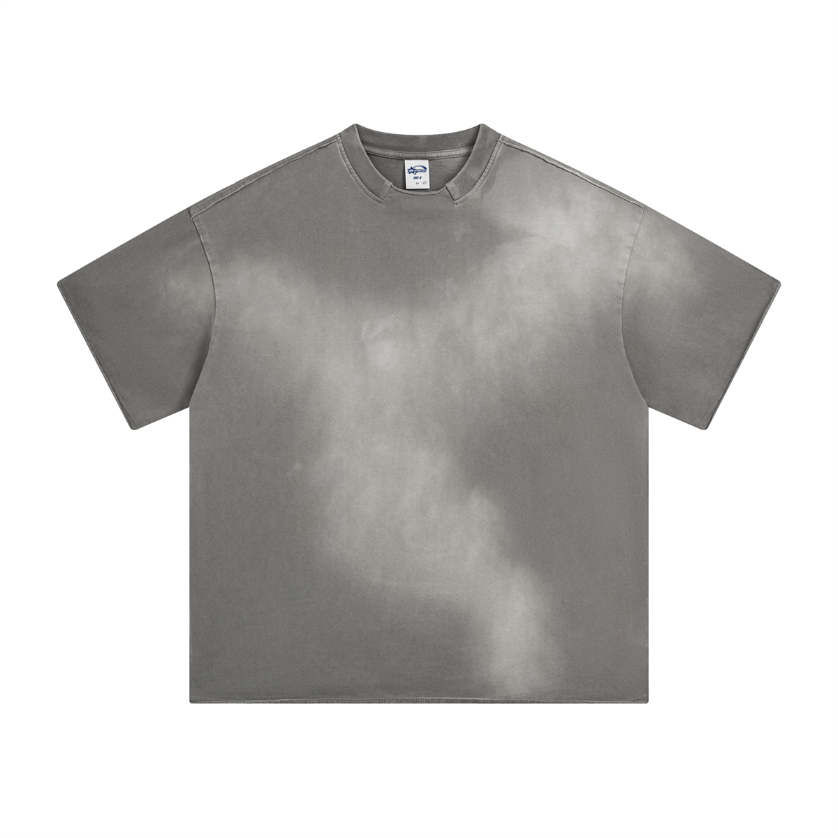 Heavyweight Raw Edge Washed Tee 305gsm
