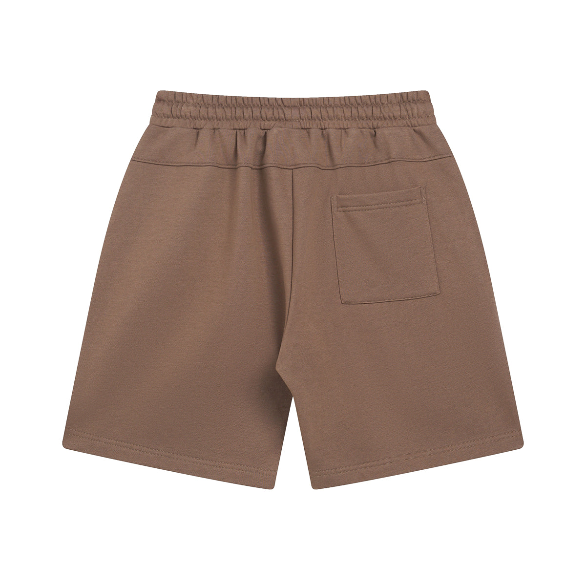 Pantalones cortos de patchwork de color liso