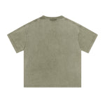 Vintage Washed Patchwork T Shirt 8oz-INNBLAC Fashion Apparel
