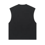 Solid Color Loose Fit Tank Top 8oz-INNBLAC Fashion Apparel