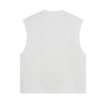 Solid Color Loose Fit Tank Top 8oz-INNBLAC Fashion Apparel