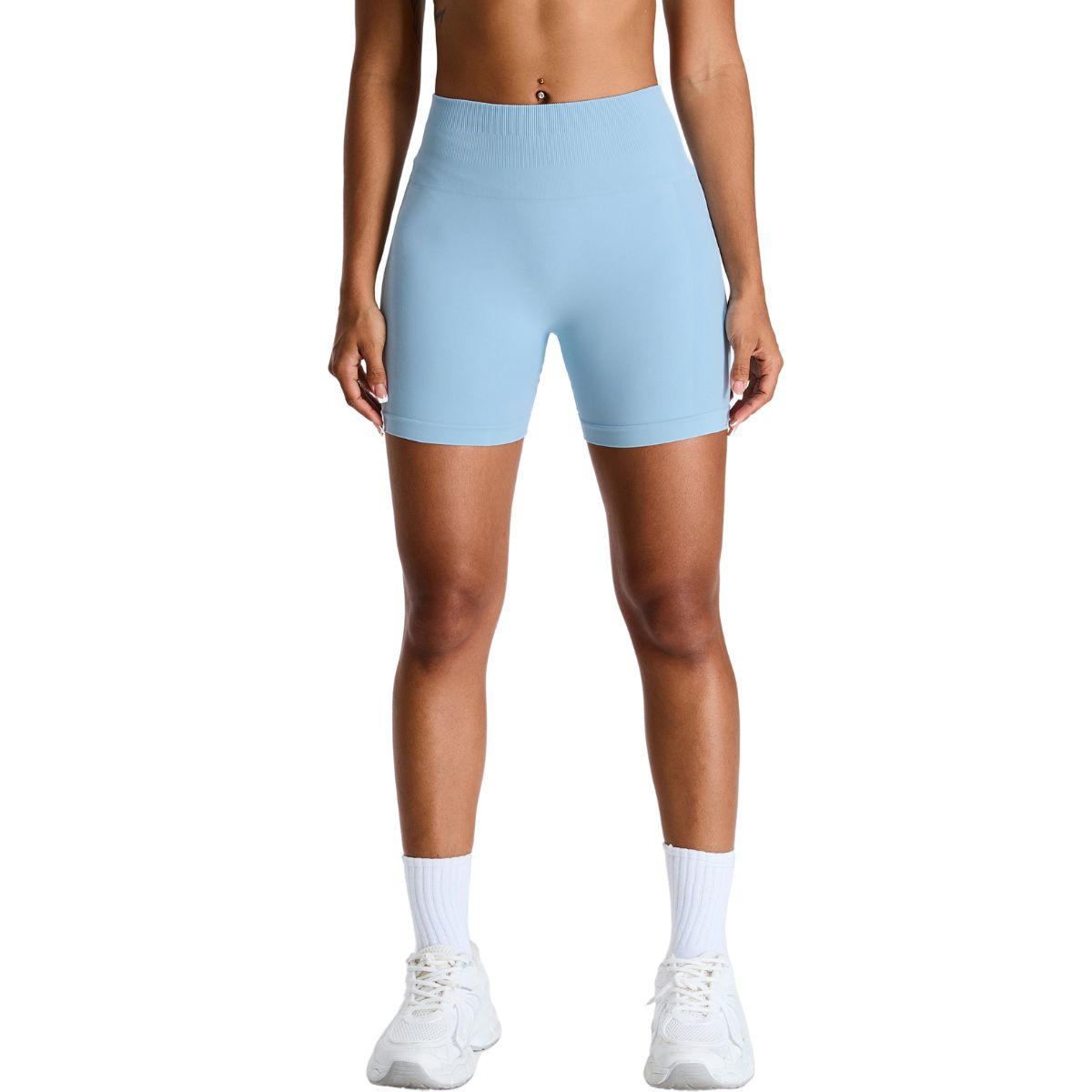 High-Rise Seamless Running Shorts