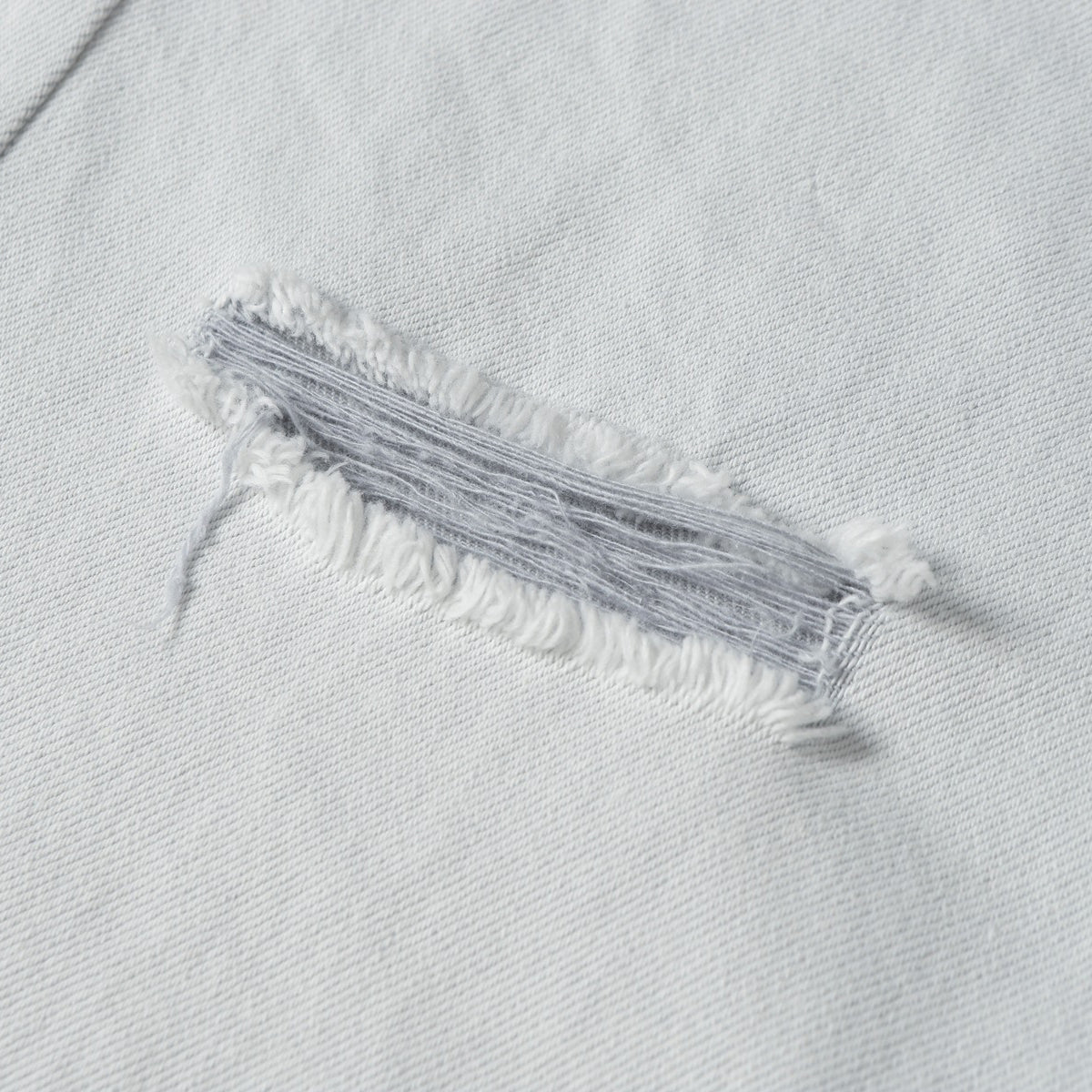 High Street Washed Distressed Wide Leg Flared Jeans