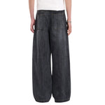 Vintage Washed Slub Distressed Baggy Denim Pants