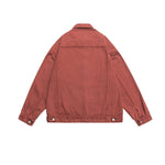 Unisex Washed Trucker Denim Jacket