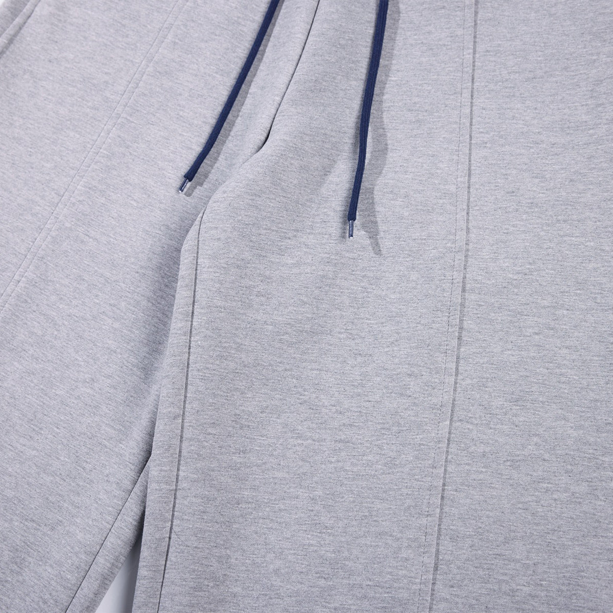 Relaxed Streetwear Deconstructed Curved Blade Joggers