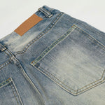 Light Wash High Waist Wide Jeans