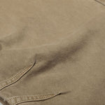 Adjustable Cuffs High Waist Wide Leg Beige Cargos